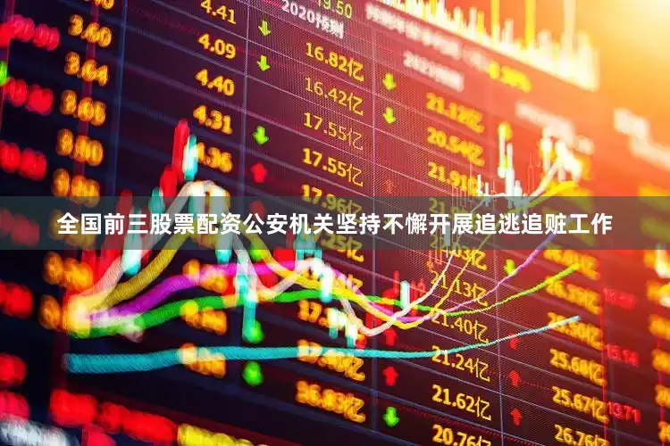 全国前三股票配资公安机关坚持不懈开展追逃追赃工作